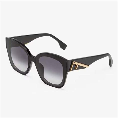 fendi colorblock square acetate sunglasses|Fendi First .